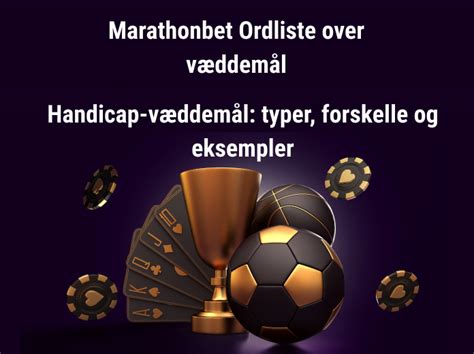 Handicap odd væddemål .
